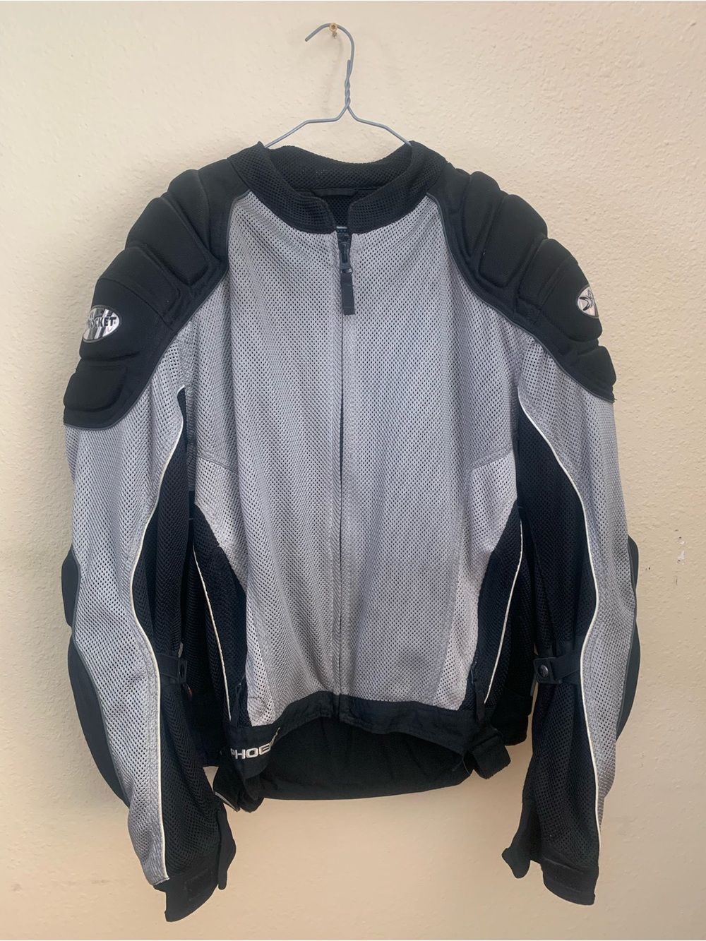 Joe Rocket Black and Blue Mesh Motorcycle Jacket